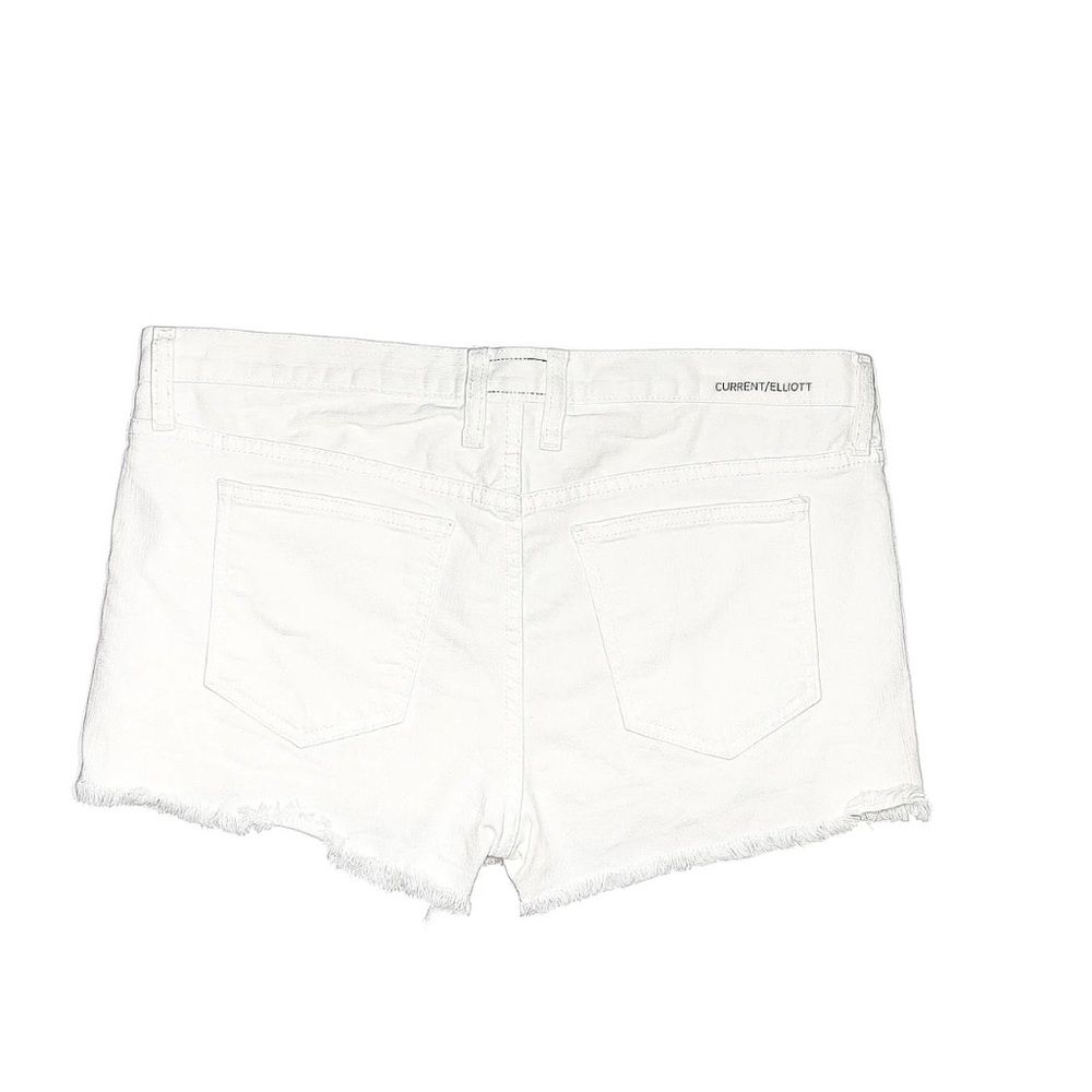 Current/elliot white denim shorts size 24 - Picture 4 of 4
